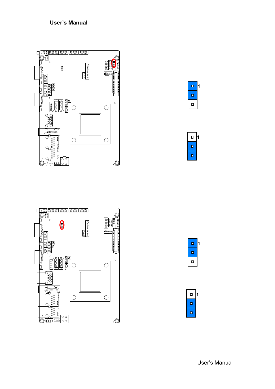 Lcd backlight brightness adjustment (jvr1), At/ atx input power select (jat1) | Avalue ECM-KA User Manual | Page 23 / 72