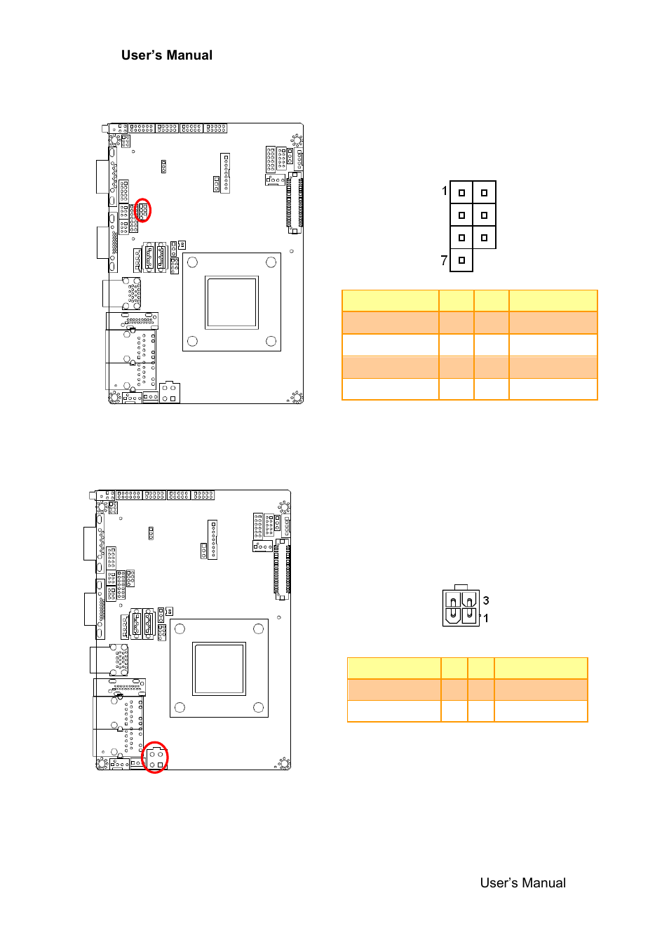 Ec_program (ec_spi1), Power connector (pwr_in1) | Avalue ECM-KA User Manual | Page 31 / 72