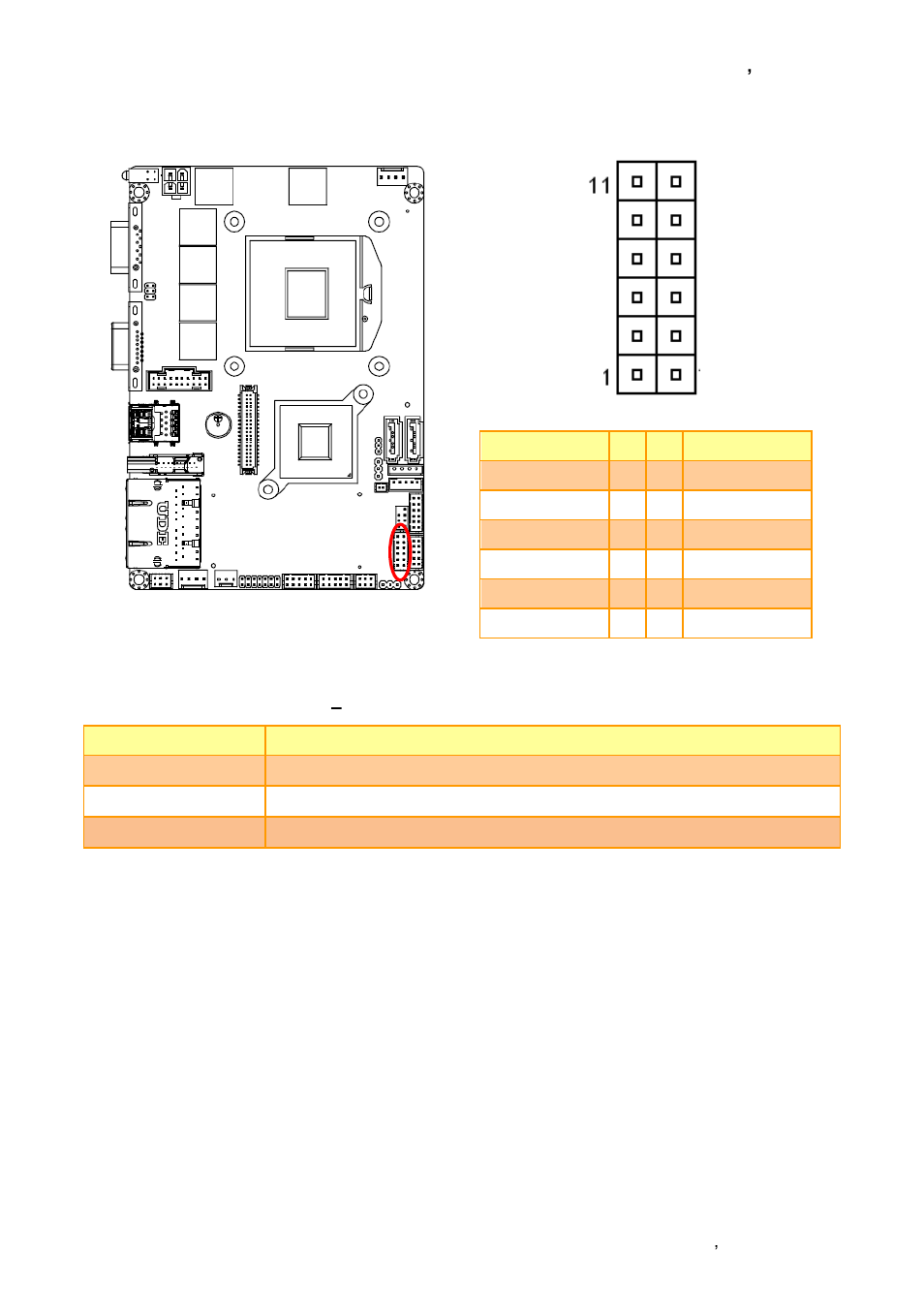 Audio connector (jaudio1), Signal description | Avalue ECM-QM77 User Manual | Page 27 / 89