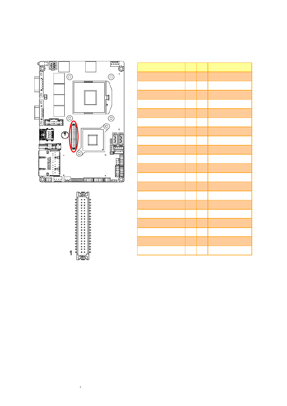Lvds connector (jlvds1) | Avalue ECM-QM77 User Manual | Page 32 / 89