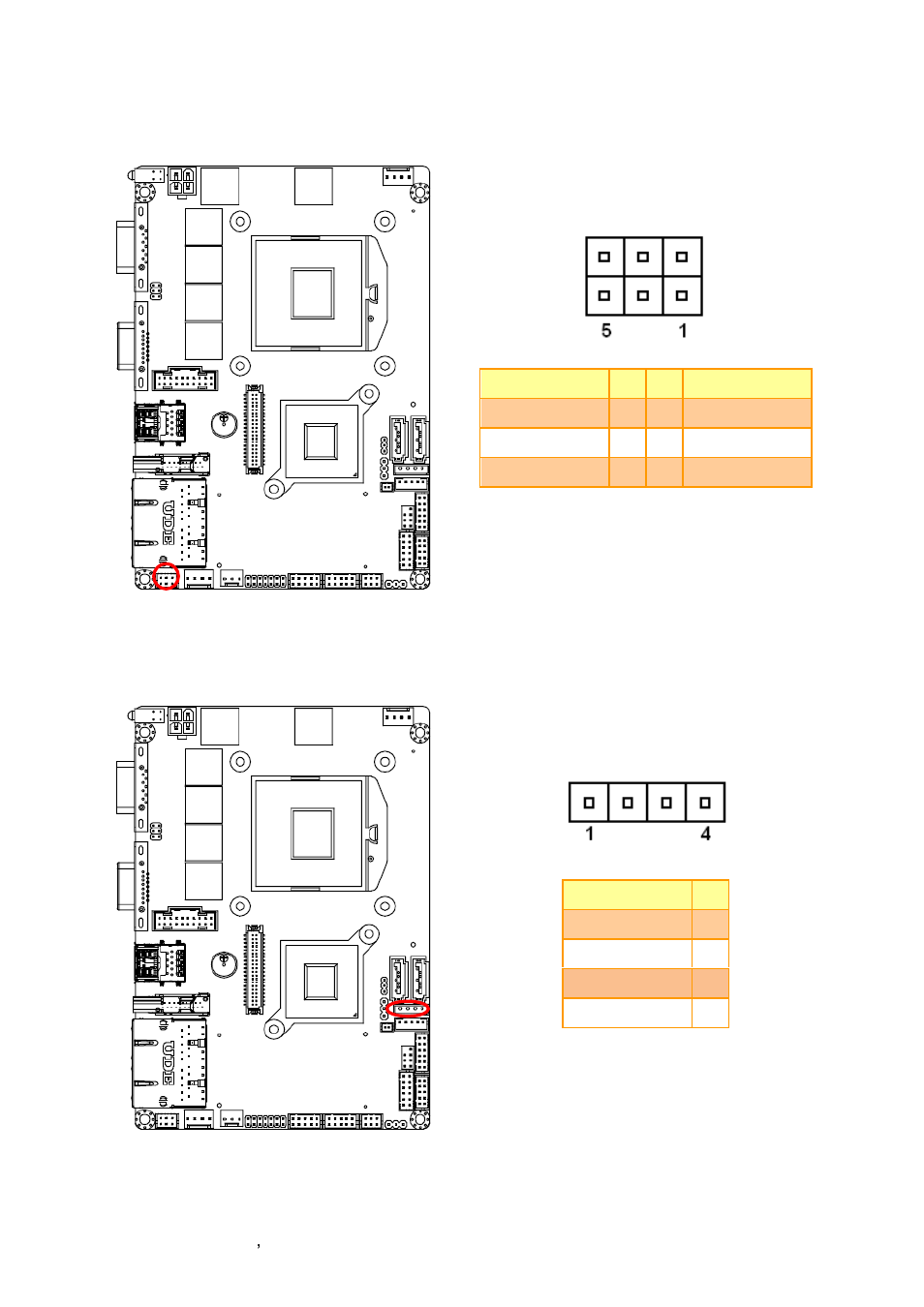 Ps/2 keyboard & mouse connector (jkb/ ms1), Hd power connector (hd_pwr1) | Avalue ECM-QM77 User Manual | Page 34 / 89