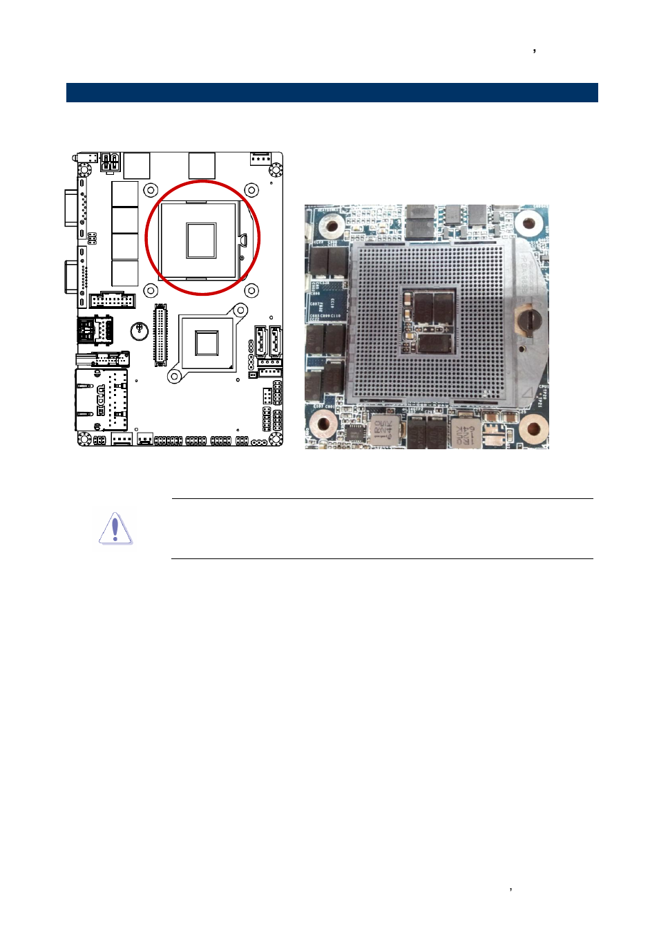 Installing the cpu, 1 locate the cpu socket on the board | Avalue ECM-QM77 User Manual | Page 37 / 89