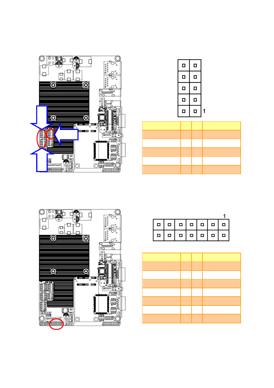 Usb connector 0&1 / 2&3 / 4&5 (usb2/ 3/ 4), Lpc connector (lpc1) | Avalue ECM-CDV User Manual | Page 16 / 20