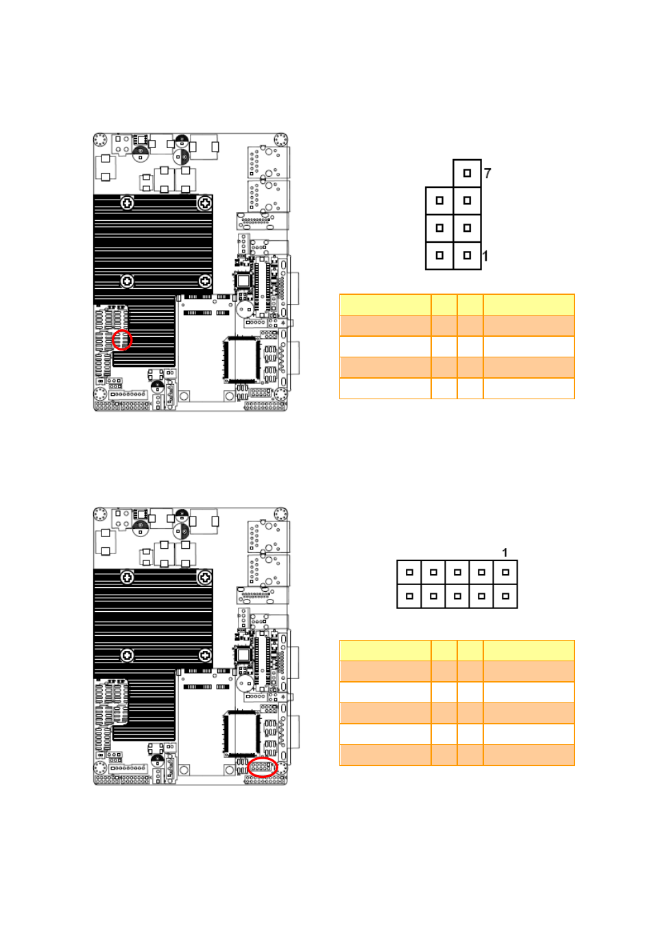 Spi connector (spi1), Serial port 2 connector (com2) | Avalue ECM-CDV User Manual | Page 17 / 20