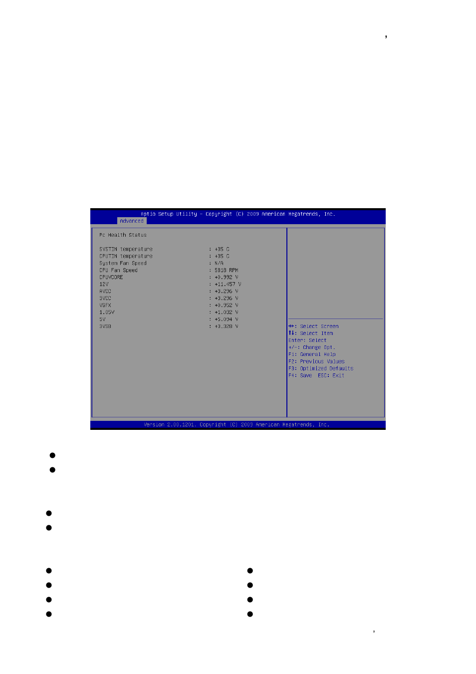 4 controller timeout, 5 mass storage devices, H/w monitor | Avalue ECM-QM57 User Manual | Page 53 / 79