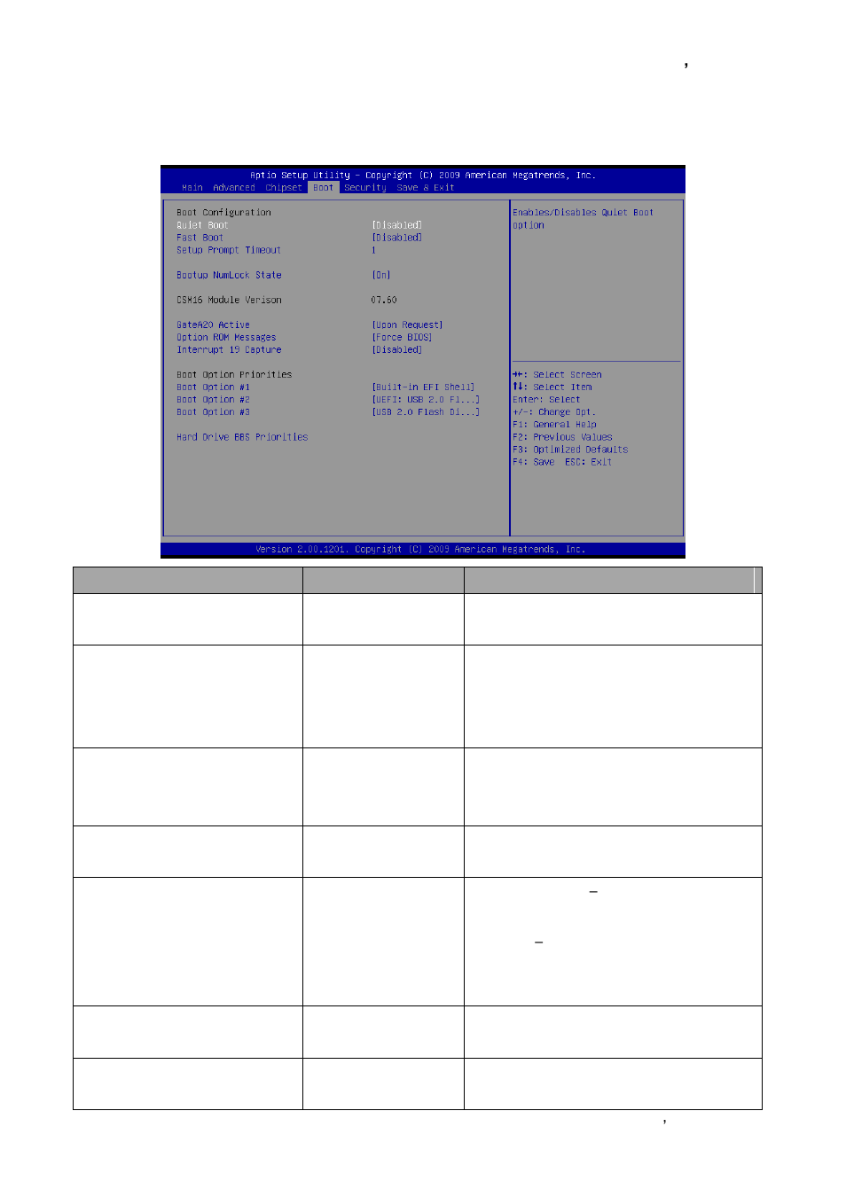 Boot | Avalue ECM-QM57 User Manual | Page 67 / 79