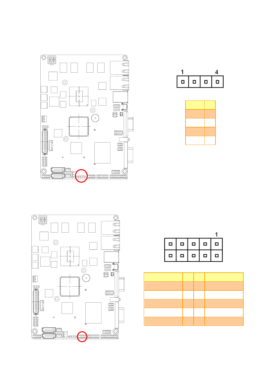 Can connector (cn5), Usb 2 & 3 connector (cn6) | Avalue ECM-QB User Manual | Page 14 / 20
