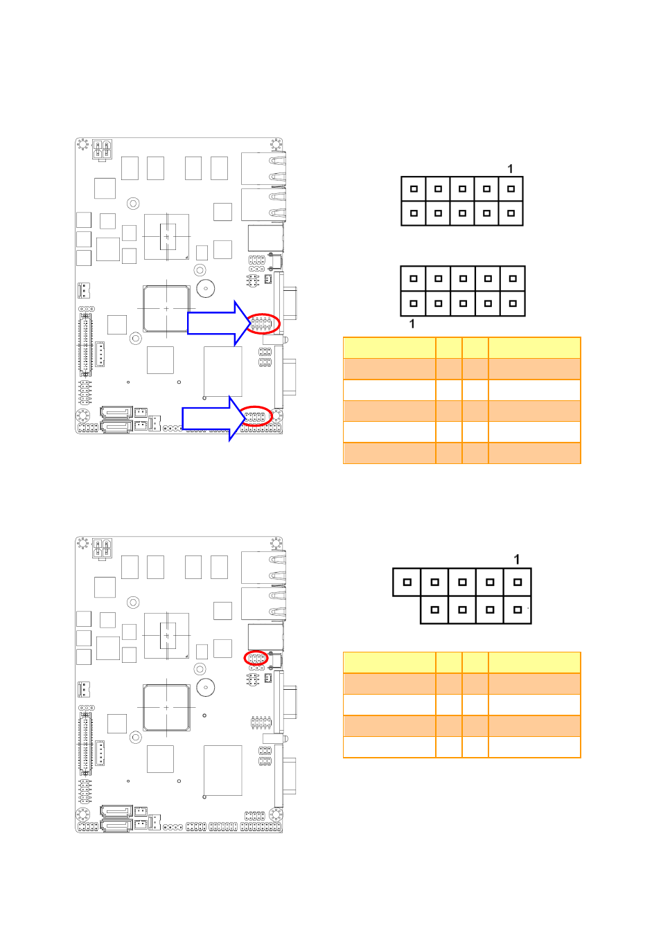 Serial port 2/3 connector (cn9 / cn11), Ps2 connector (cn10) | Avalue ECM-QB User Manual | Page 16 / 20