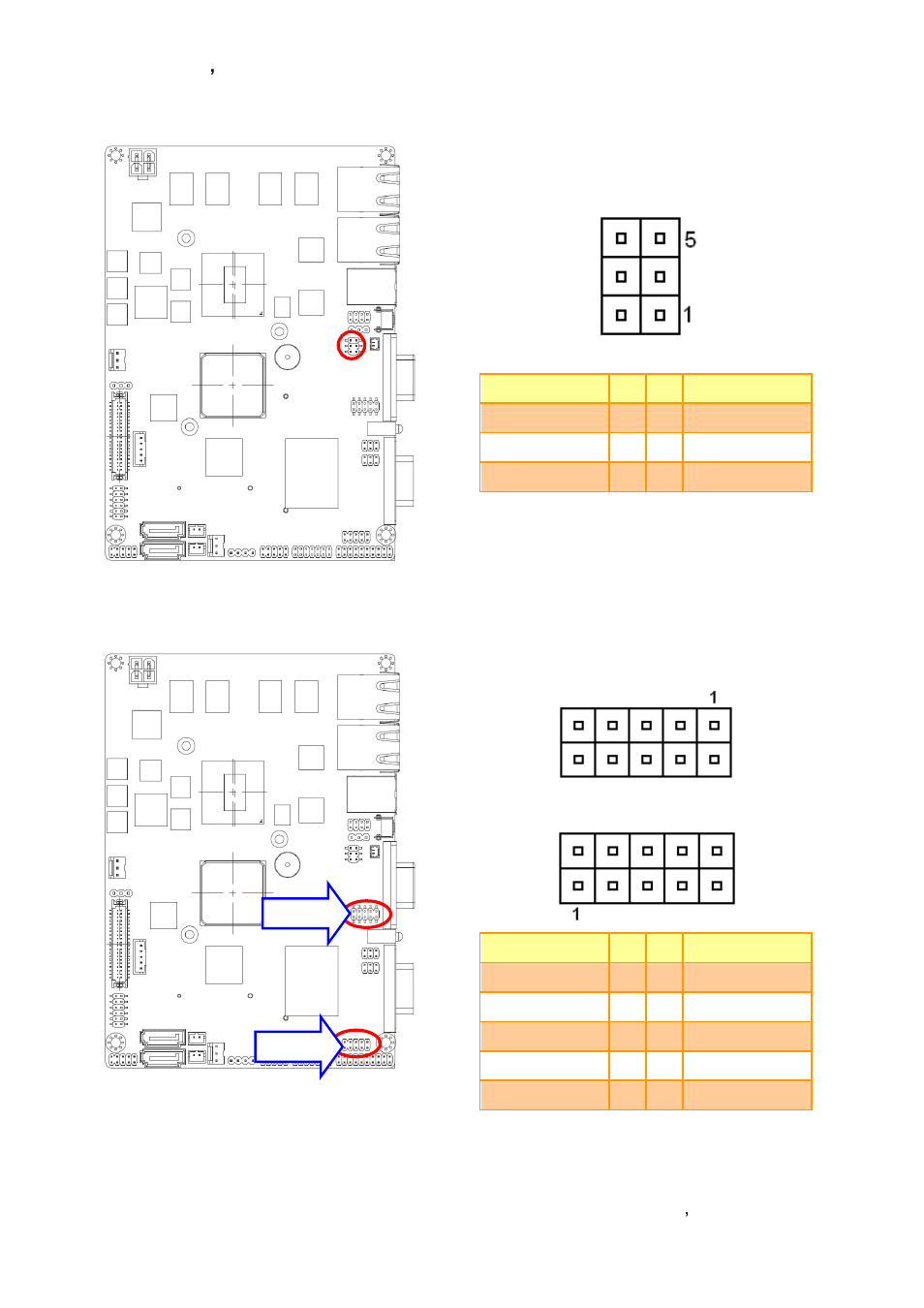 Spi connector (cn8), Serial port 2/3 connector (cn9 / cn11) | Avalue ECM-QB User Manual | Page 27 / 67