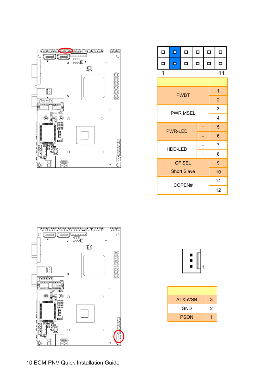 Avalue ECM-PNV User Manual | Page 10 / 24