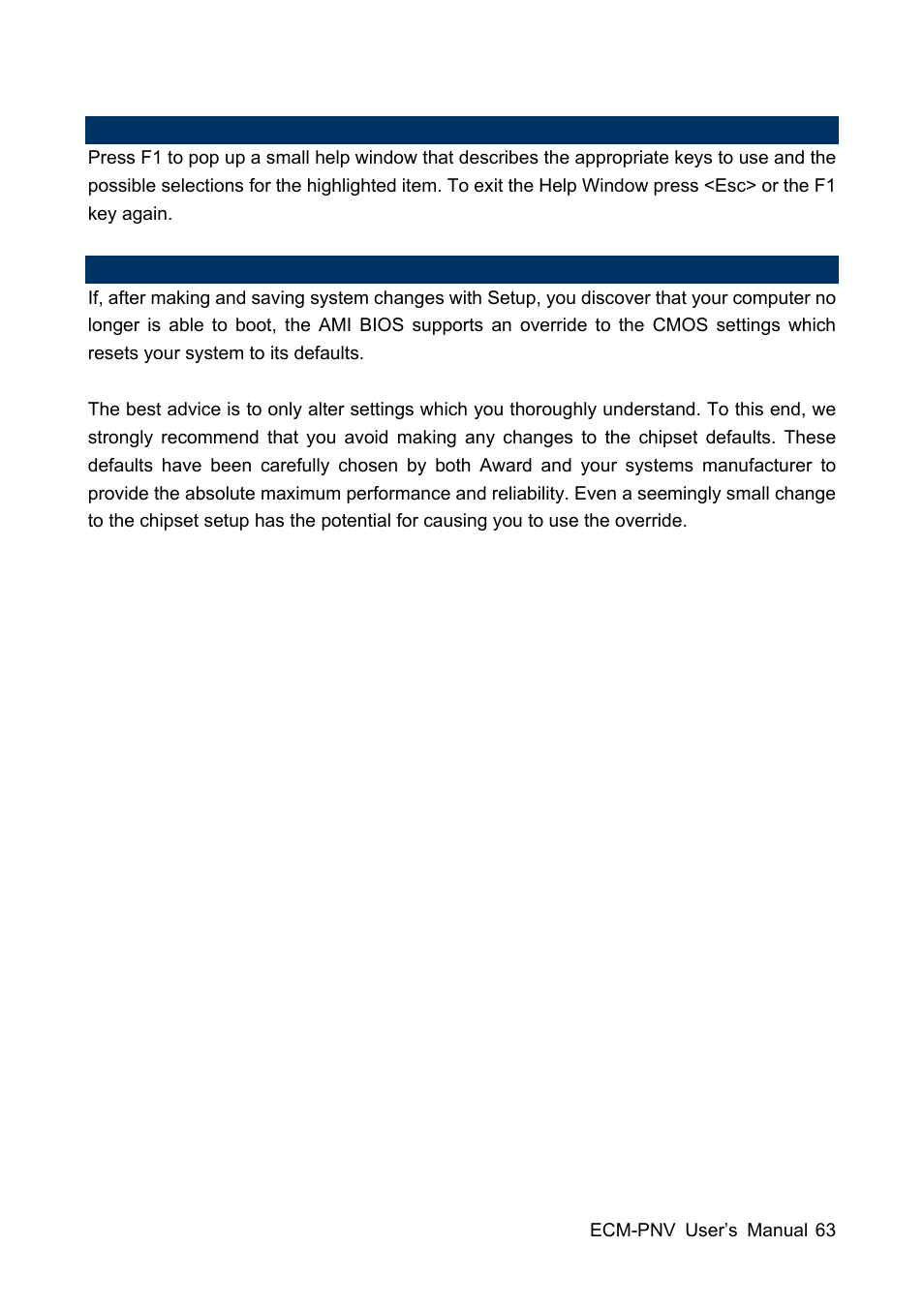 Avalue ECM-PNV User Manual | Page 63 / 105