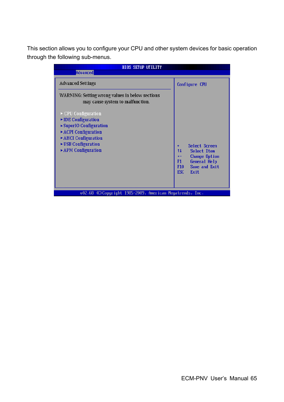 Avalue ECM-PNV User Manual | Page 65 / 105