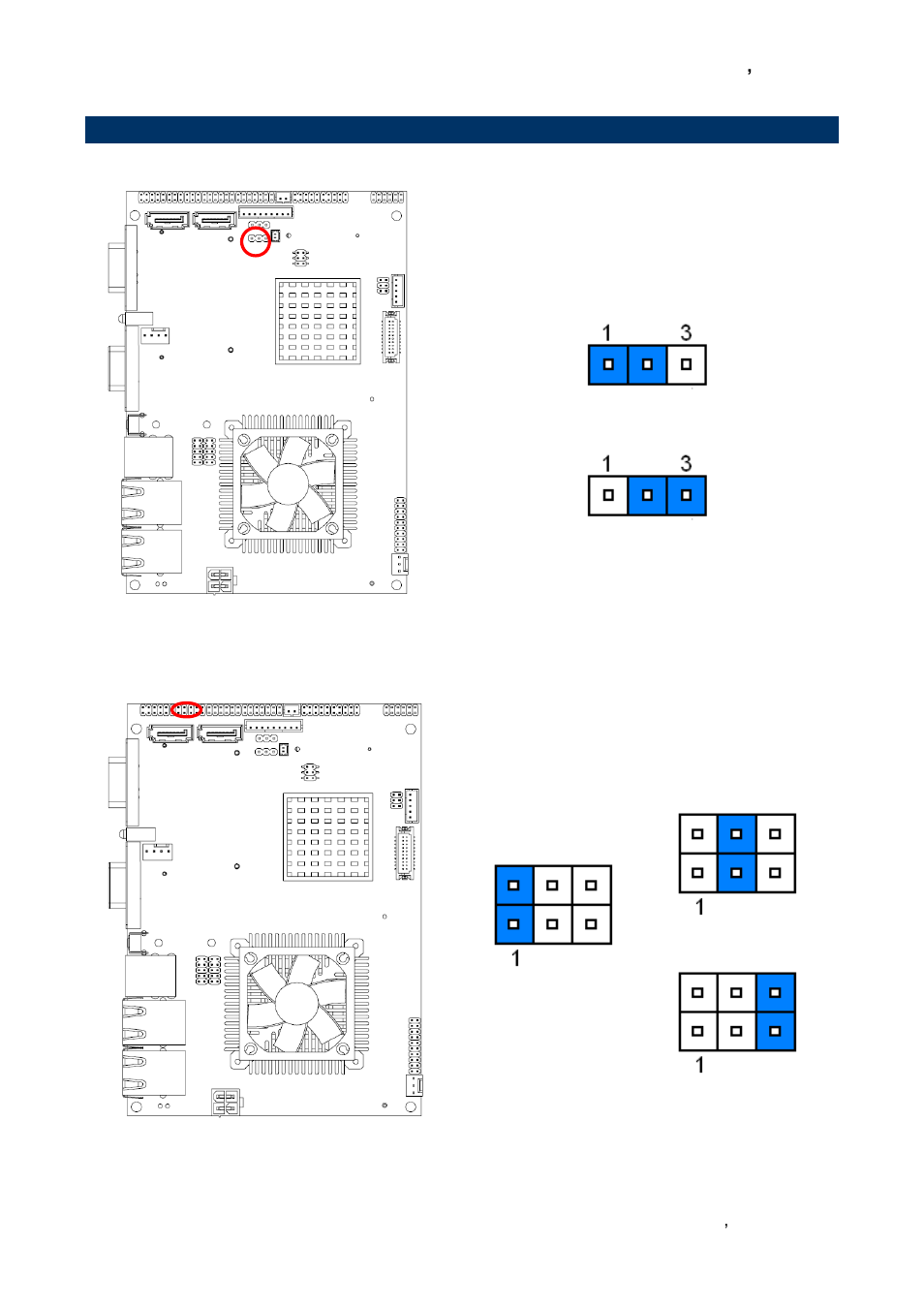 Setting jumpers & connectors, Clear cmos (jbat), Serial port 1 signal selector (jri1) | Avalue ECM-PNV User Manual | Page 21 / 77