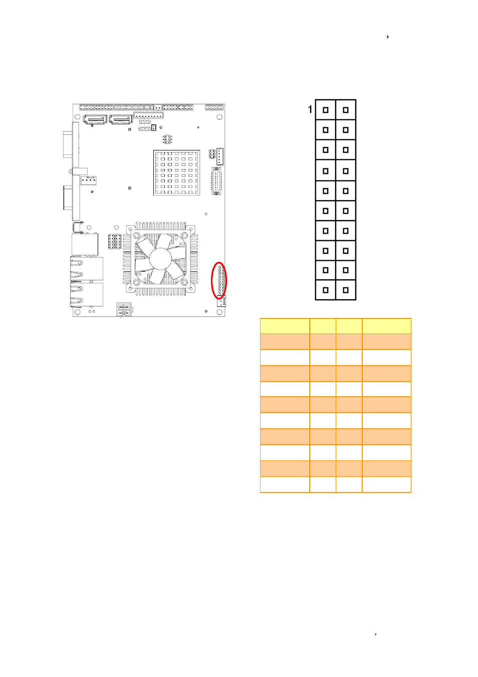 General purpose i/o connector (jdio) | Avalue ECM-PNV User Manual | Page 29 / 77