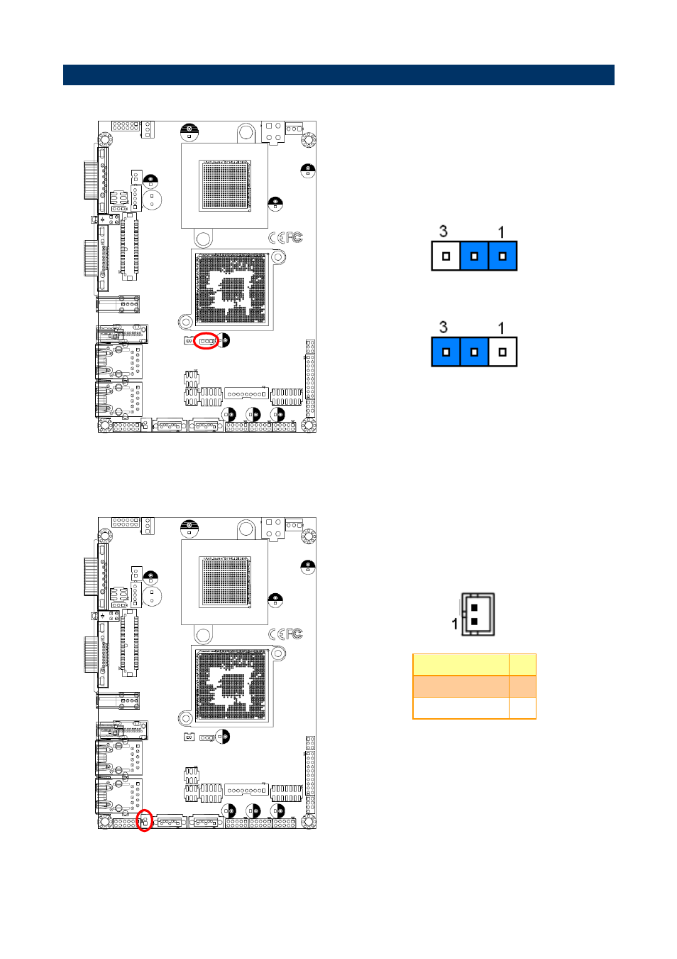 3 setting jumpers & connectors | Avalue ECM-VX900 User Manual | Page 10 / 24