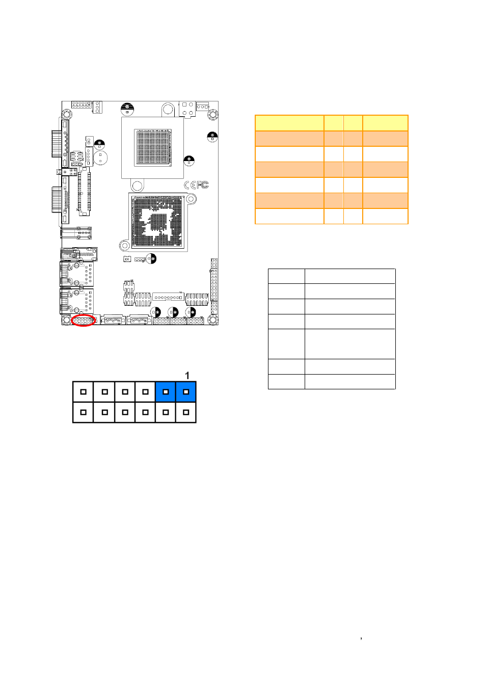 Multi-purpose connector (jfp1) | Avalue ECM-VX900 User Manual | Page 23 / 74