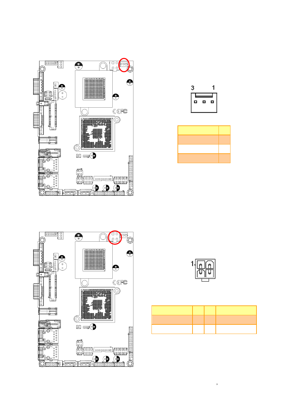 5vsb connector in atx (pwr_sb1), Power connector (pwr1) | Avalue ECM-VX900 User Manual | Page 25 / 74