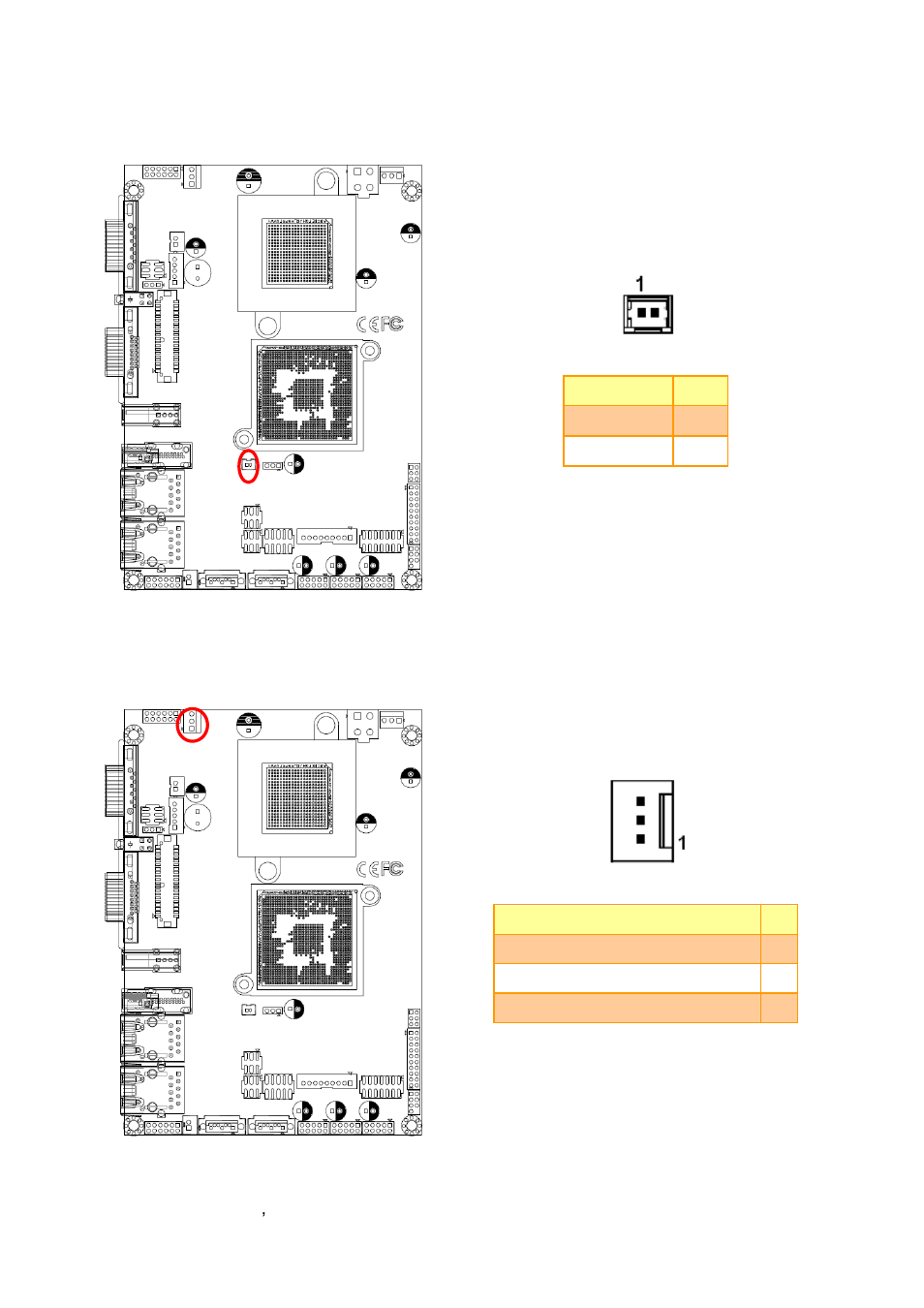 Battery connector (bbat1), Cpu fan connector (cpu_fan1) | Avalue ECM-VX900 User Manual | Page 26 / 74