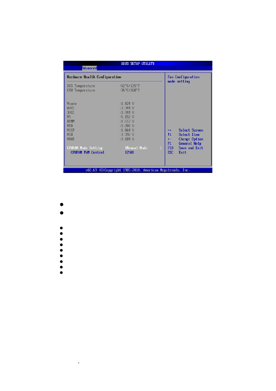 Hardware health configuration | Avalue ECM-VX900 User Manual | Page 48 / 74