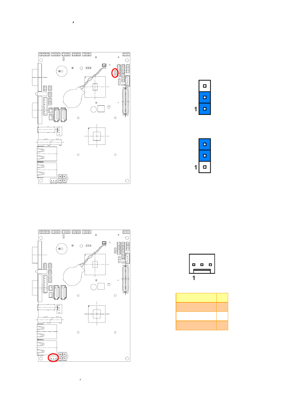 At/ atx power input selector (jat/atx), V5a connector in atx (pwr_sb) | Avalue ECM-A50M User Manual | Page 24 / 77