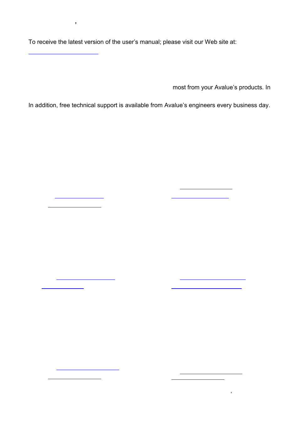 Avalue ECM-A50M User Manual | Page 3 / 77