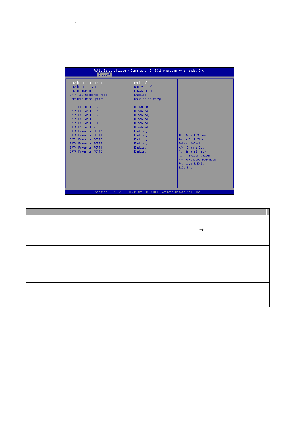 Sb sata configuration | Avalue ECM-A50M User Manual | Page 61 / 77