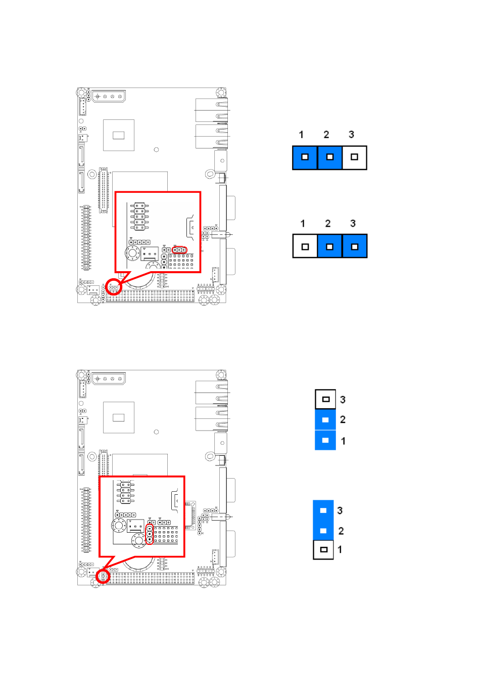 Clear cmos (jcmos1), Pci-104 voltage select (jvio1) | Avalue ECM-CX700 User Manual | Page 11 / 20