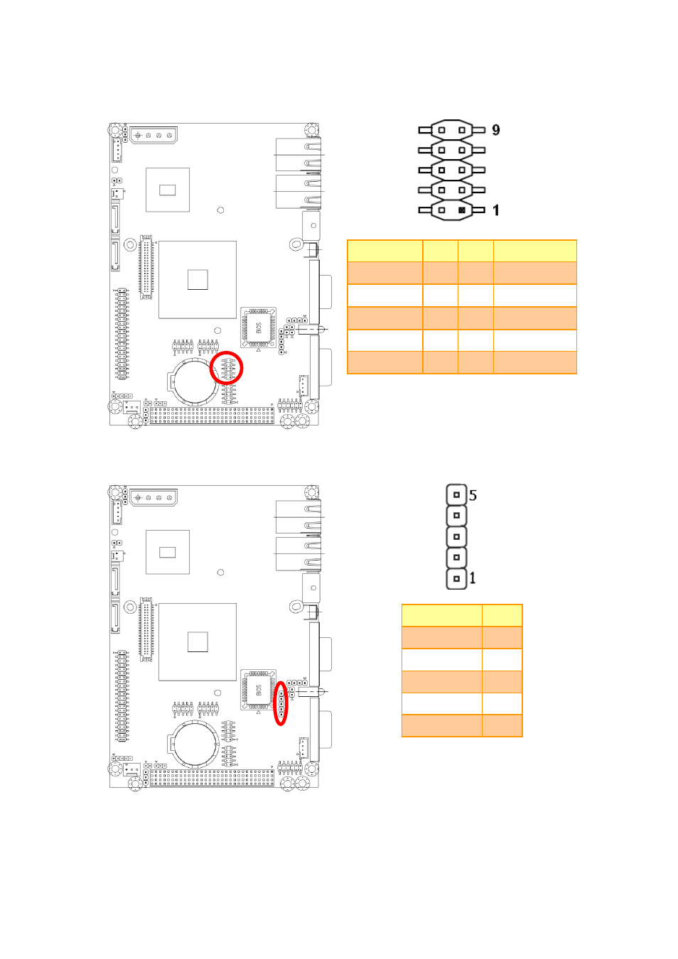 General purpose i/o connector (jdio1), Irda connector (jir1) | Avalue ECM-CX700 User Manual | Page 14 / 20