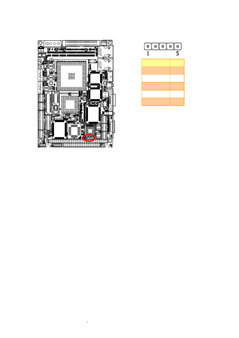 Irda connector (jir) | Avalue ECM-LX800W User Manual | Page 32 / 105
