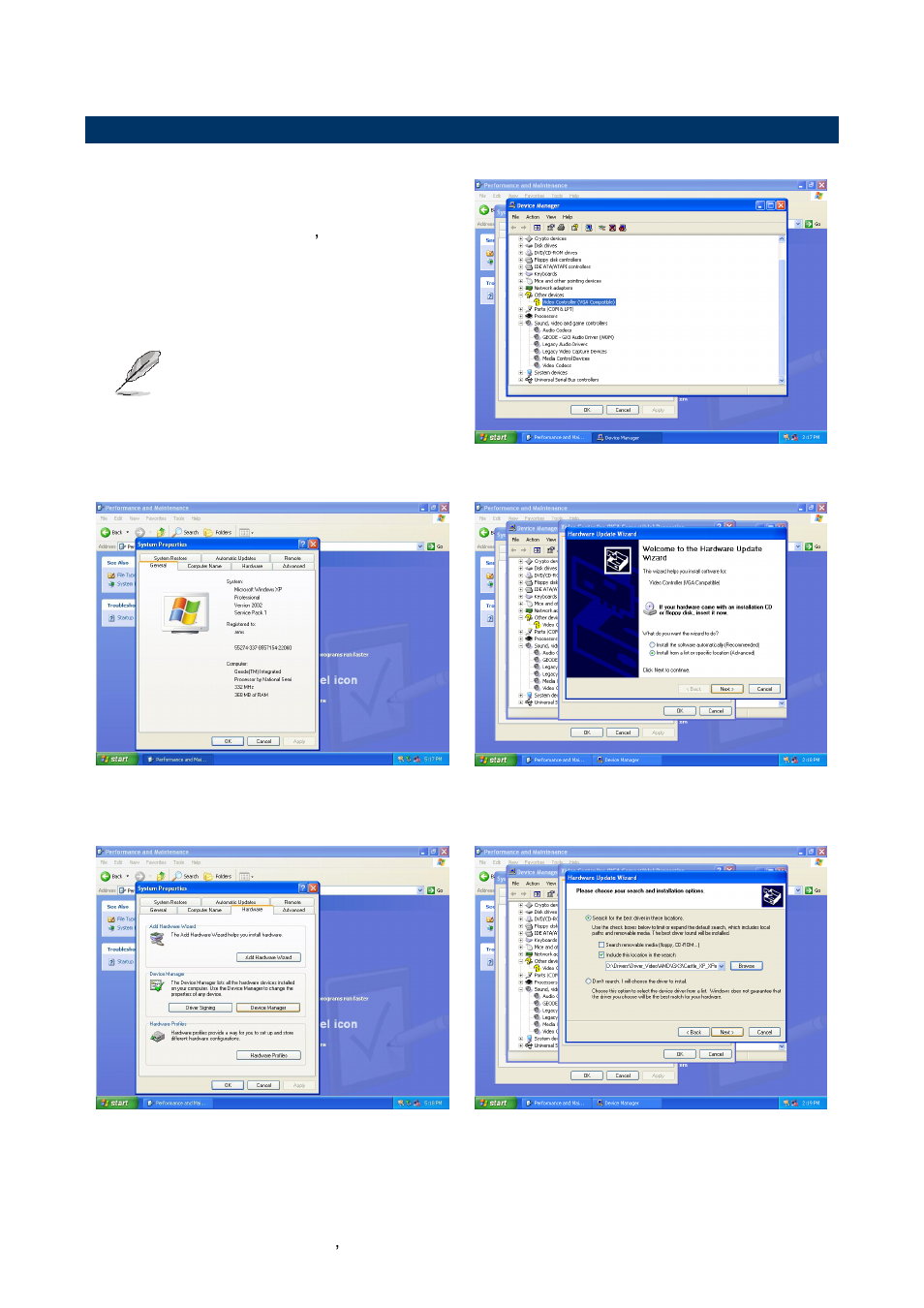 Install display driver (for amd gx3) | Avalue ECM-LX800W User Manual | Page 78 / 105