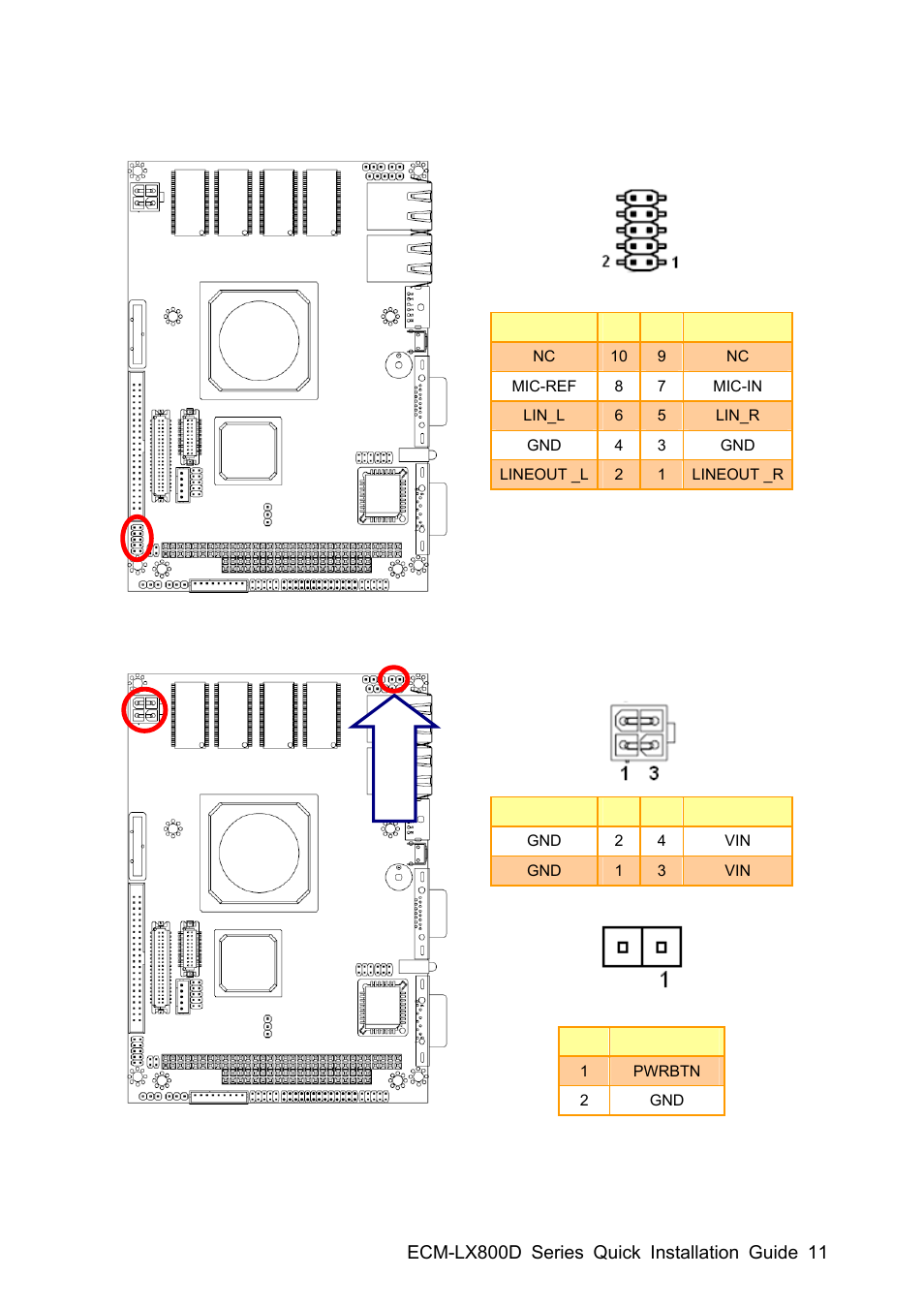 Avalue ECM-LX800D User Manual | Page 11 / 20