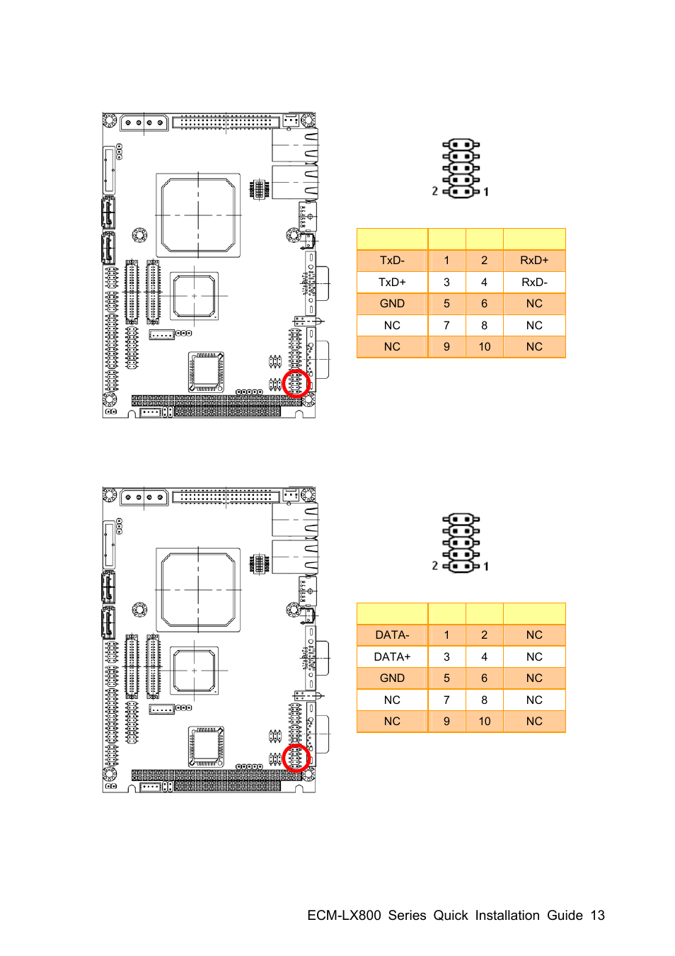 Avalue ECM-LX800 User Manual | Page 13 / 24