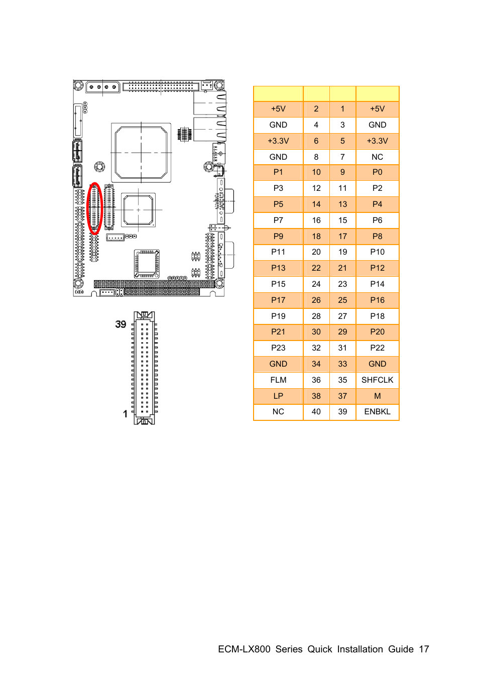 Avalue ECM-LX800 User Manual | Page 17 / 24