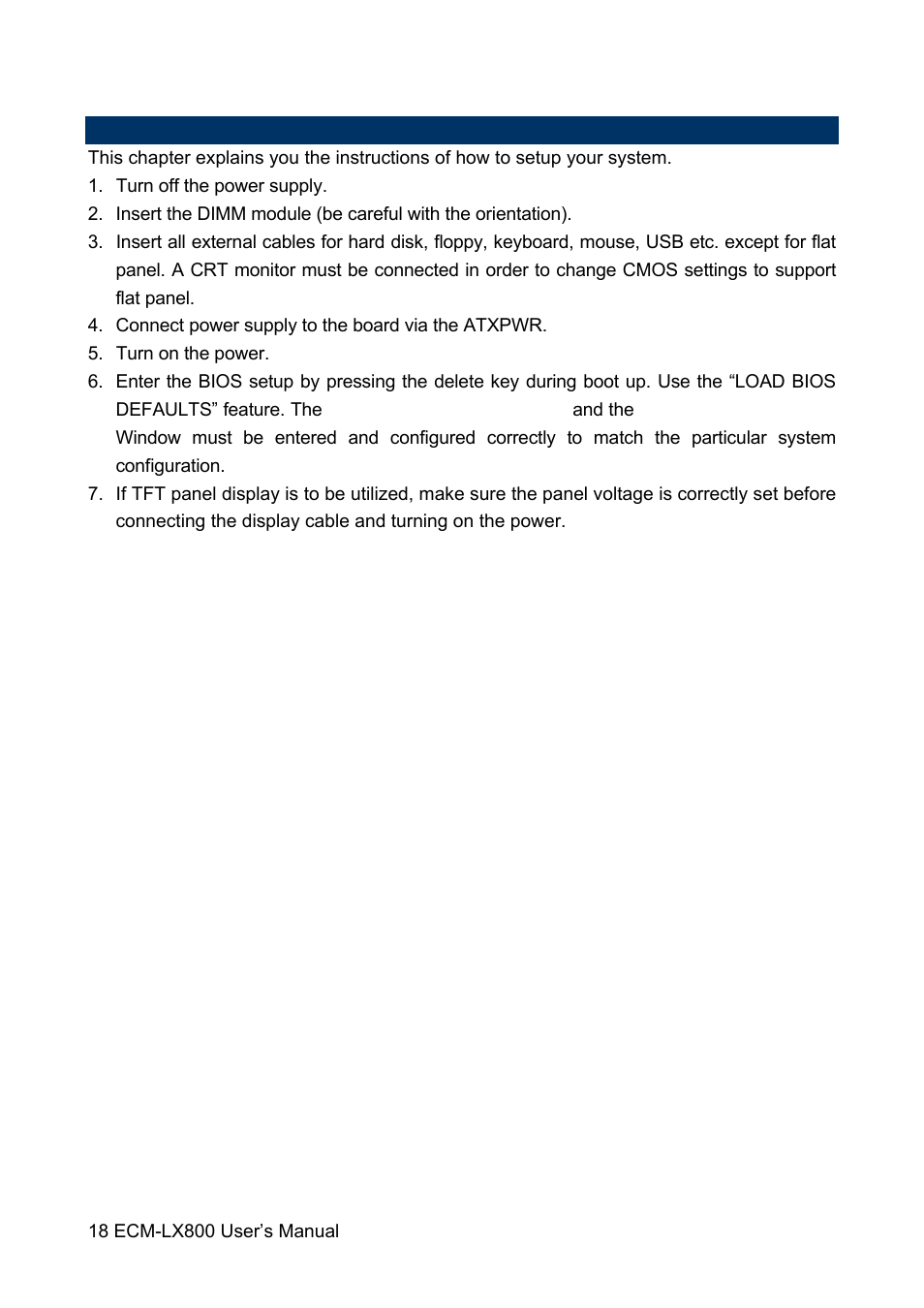 Avalue ECM-LX800 User Manual | Page 18 / 101