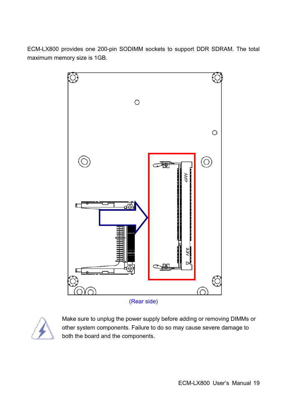 Avalue ECM-LX800 User Manual | Page 19 / 101