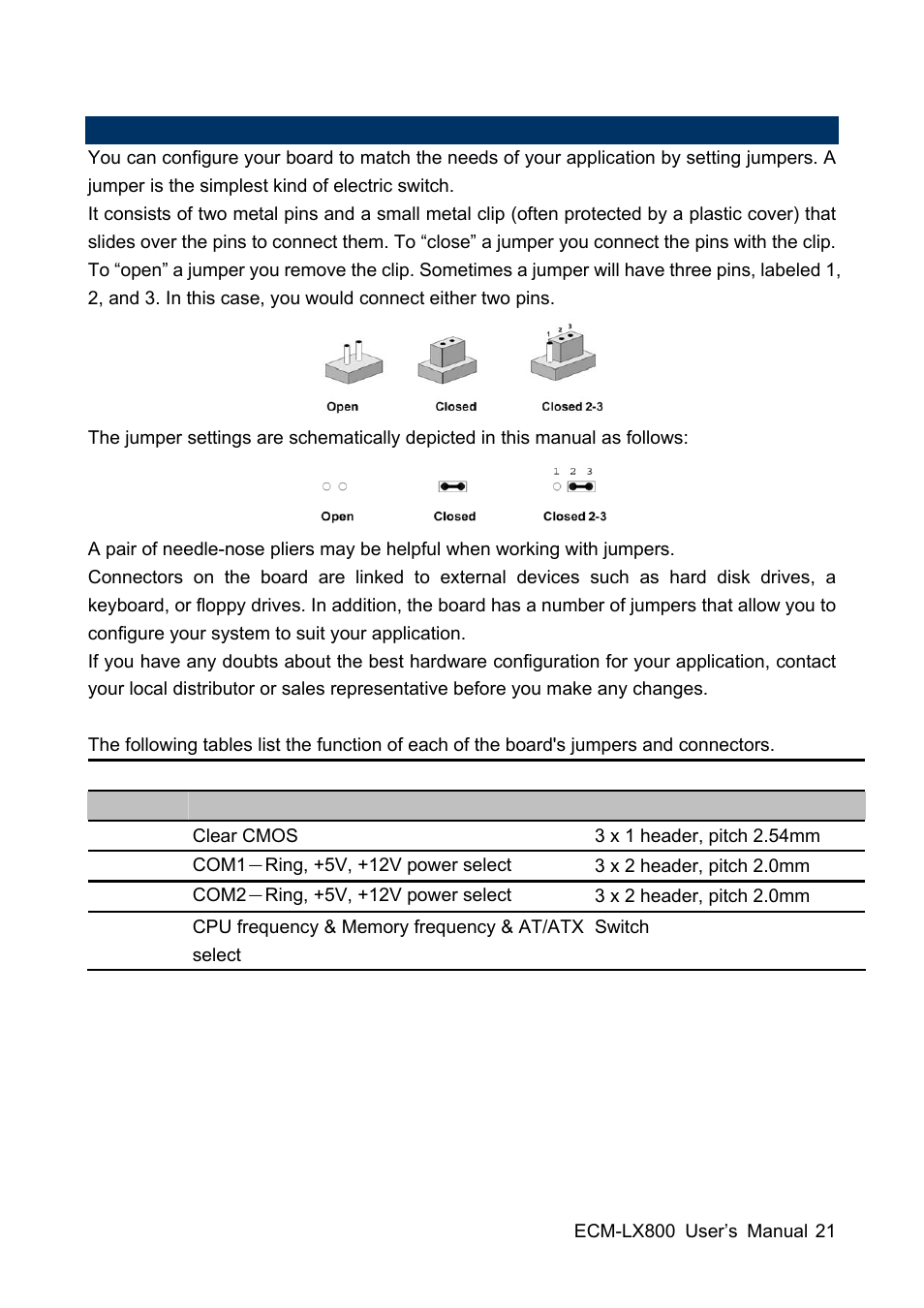 Avalue ECM-LX800 User Manual | Page 21 / 101