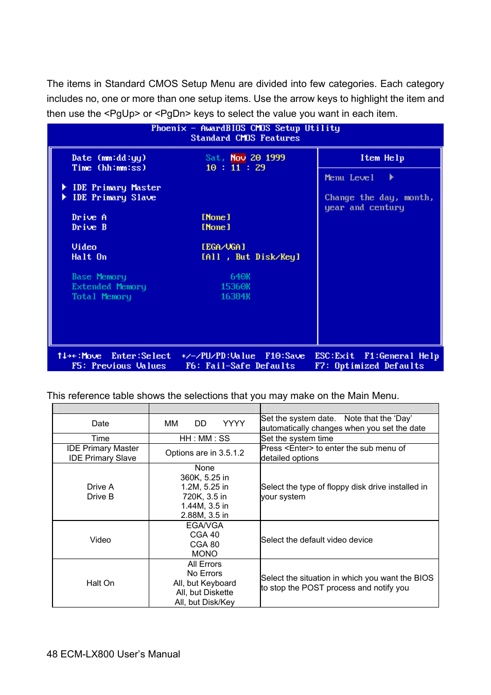 Avalue ECM-LX800 User Manual | Page 48 / 101