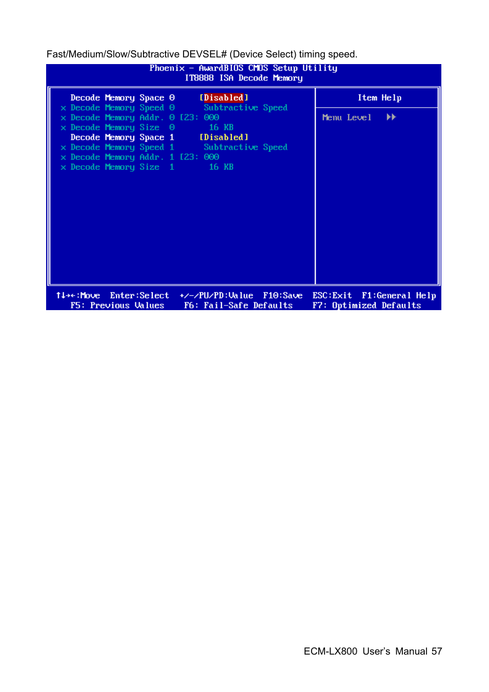 Avalue ECM-LX800 User Manual | Page 57 / 101