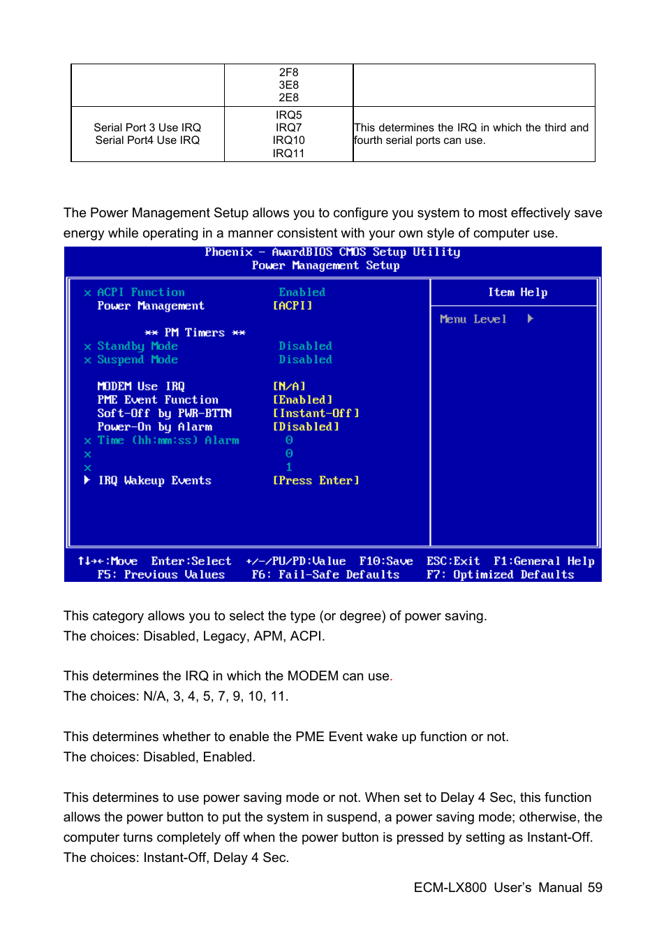 Avalue ECM-LX800 User Manual | Page 59 / 101