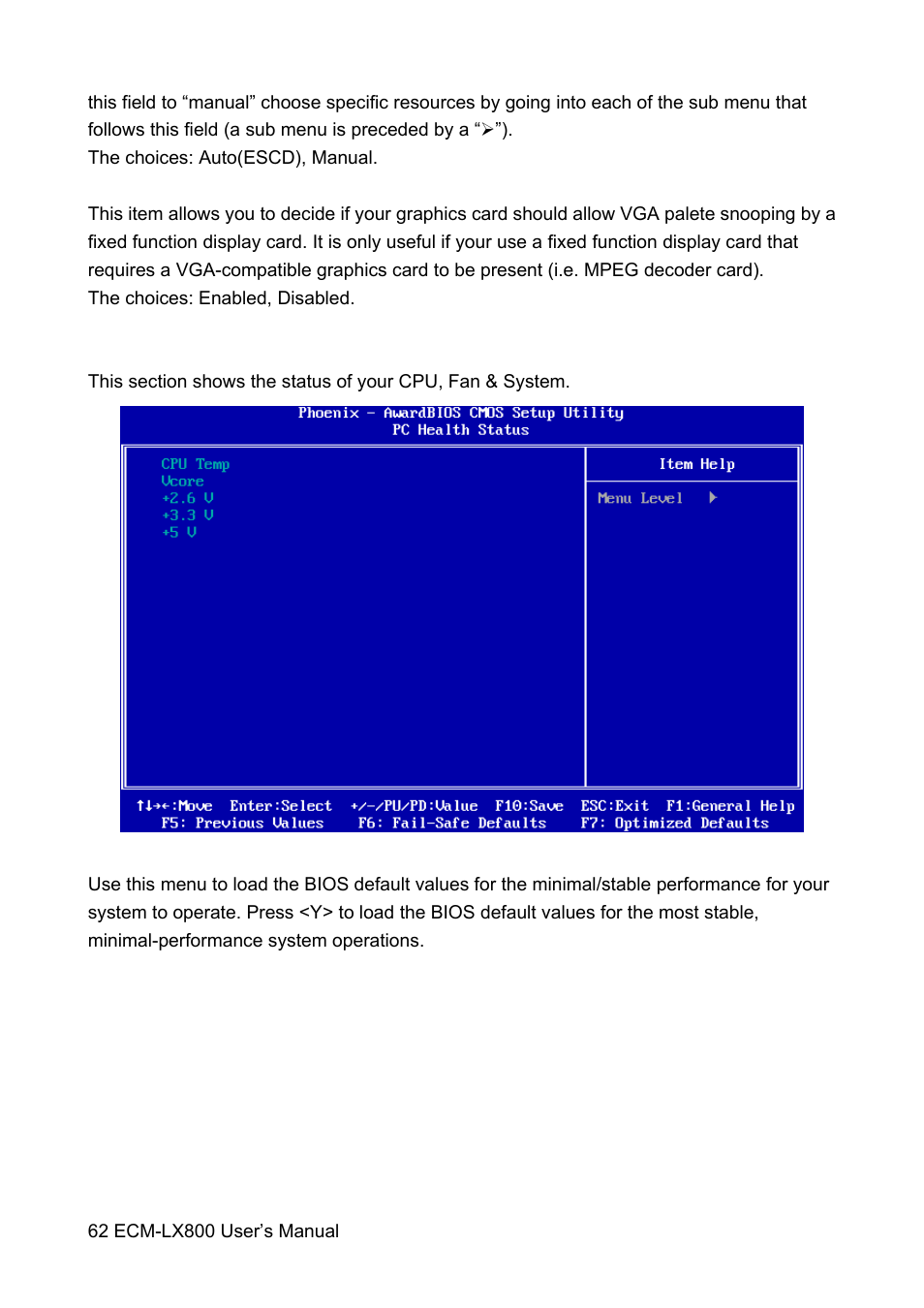 Avalue ECM-LX800 User Manual | Page 62 / 101