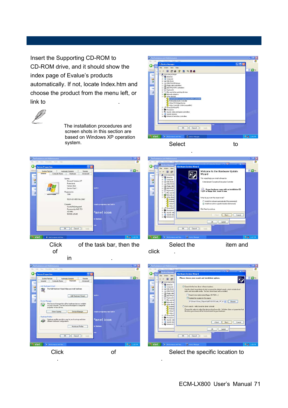 Avalue ECM-LX800 User Manual | Page 71 / 101