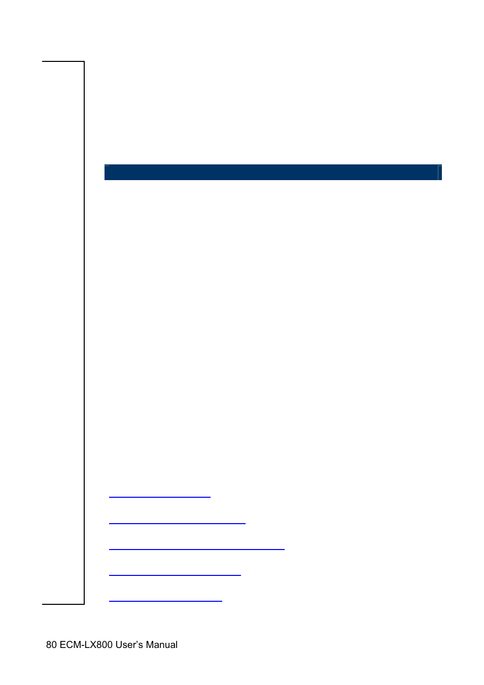 Appendix a: chipset introduction | Avalue ECM-LX800 User Manual | Page 80 / 101