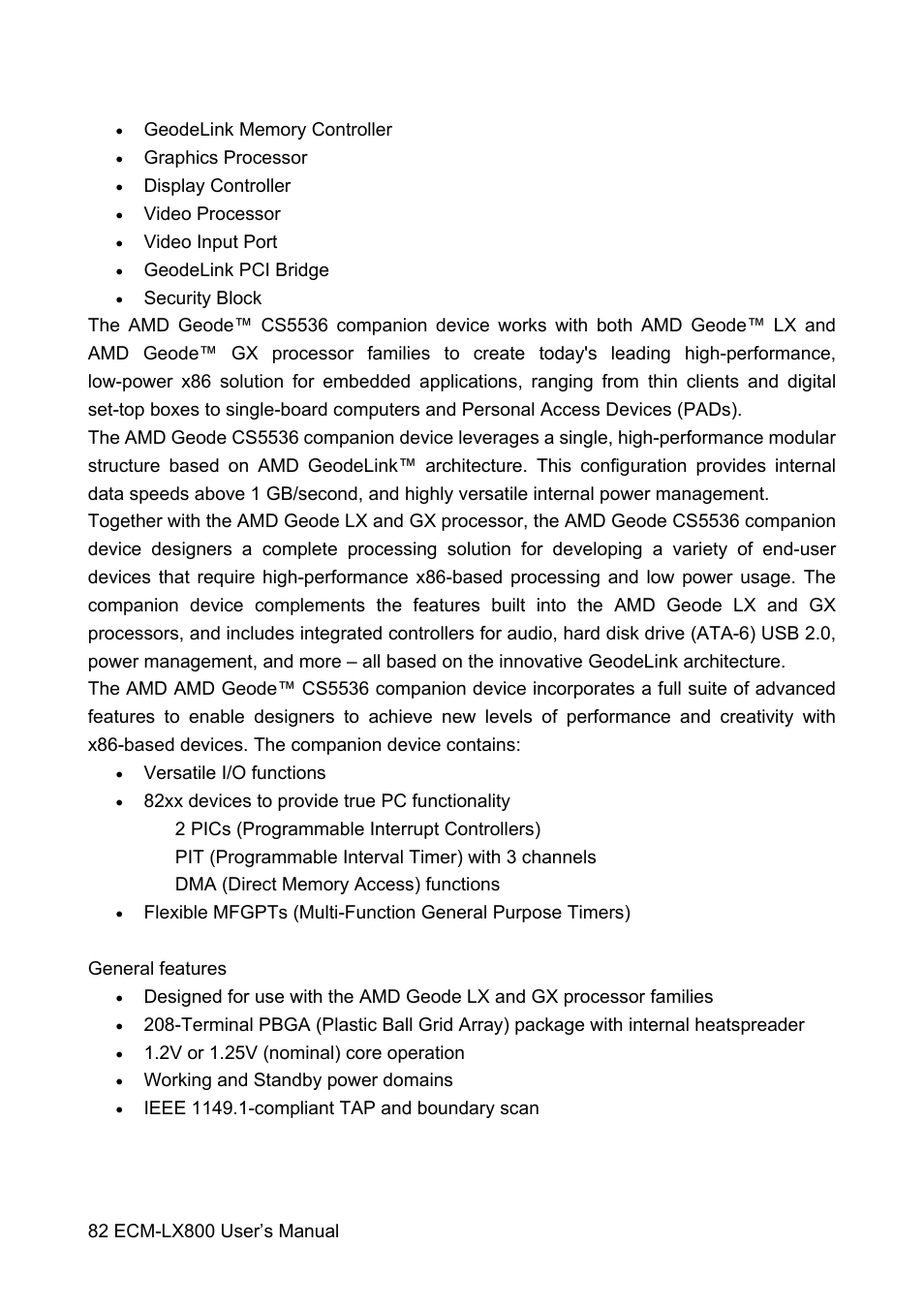 Avalue ECM-LX800 User Manual | Page 82 / 101