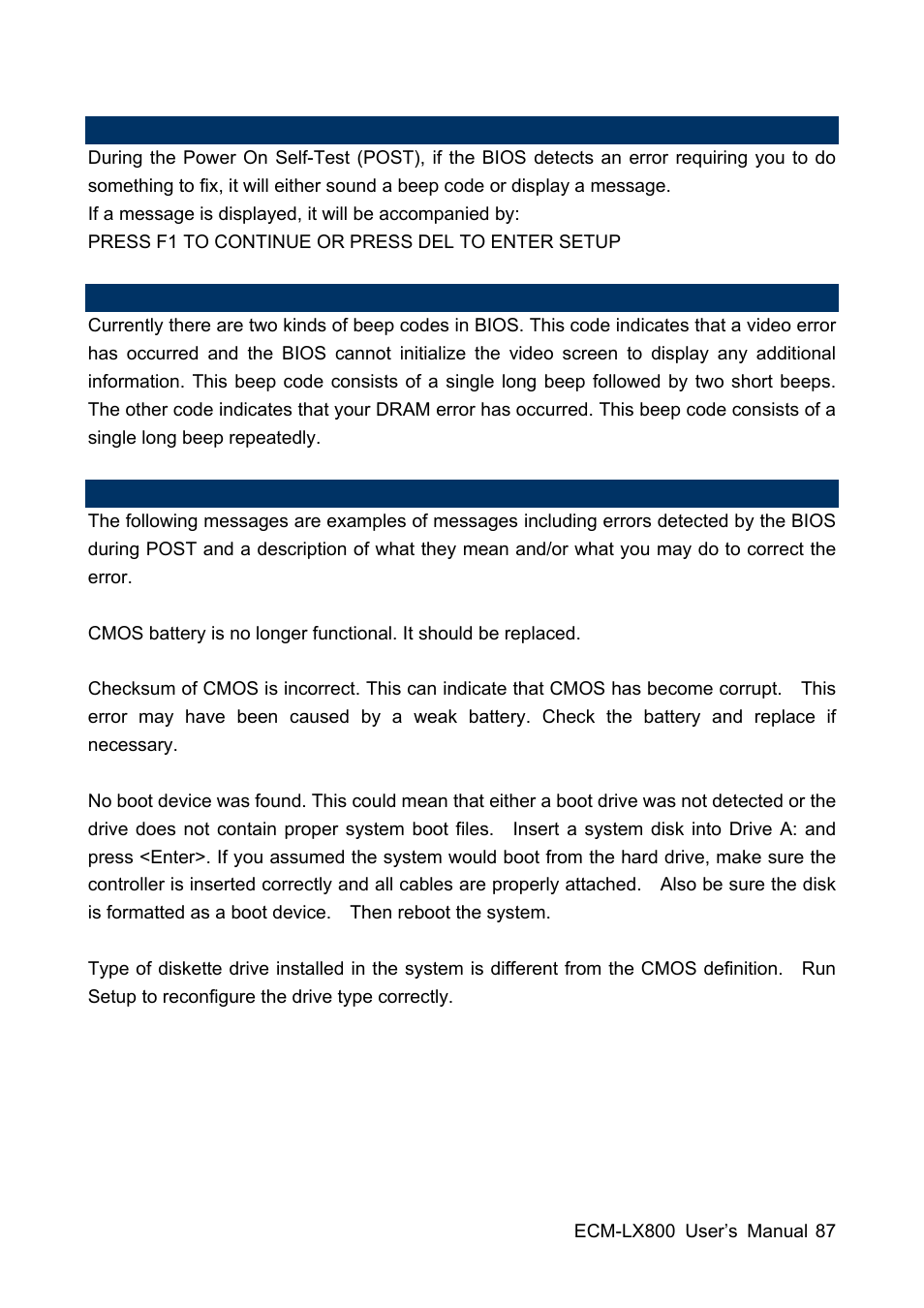 Avalue ECM-LX800 User Manual | Page 87 / 101