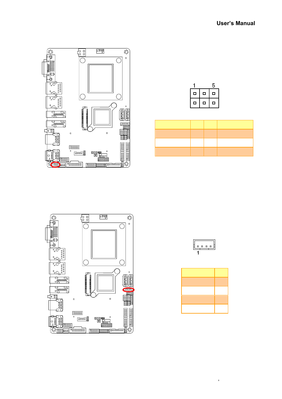 Ps/2 keyboard & mouse connector (jkbms), Sata power connector (sata_pwr) | Avalue EPI-QM87R User Manual | Page 27 / 77