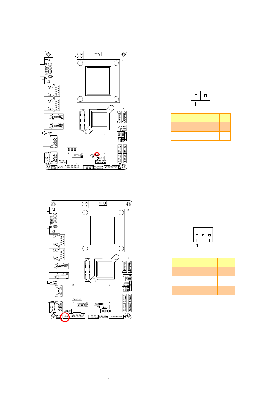 Ec smb reserve connector (jecdeg), 5vsb connector in atx (pwr_sb) | Avalue EPI-QM87R User Manual | Page 30 / 77