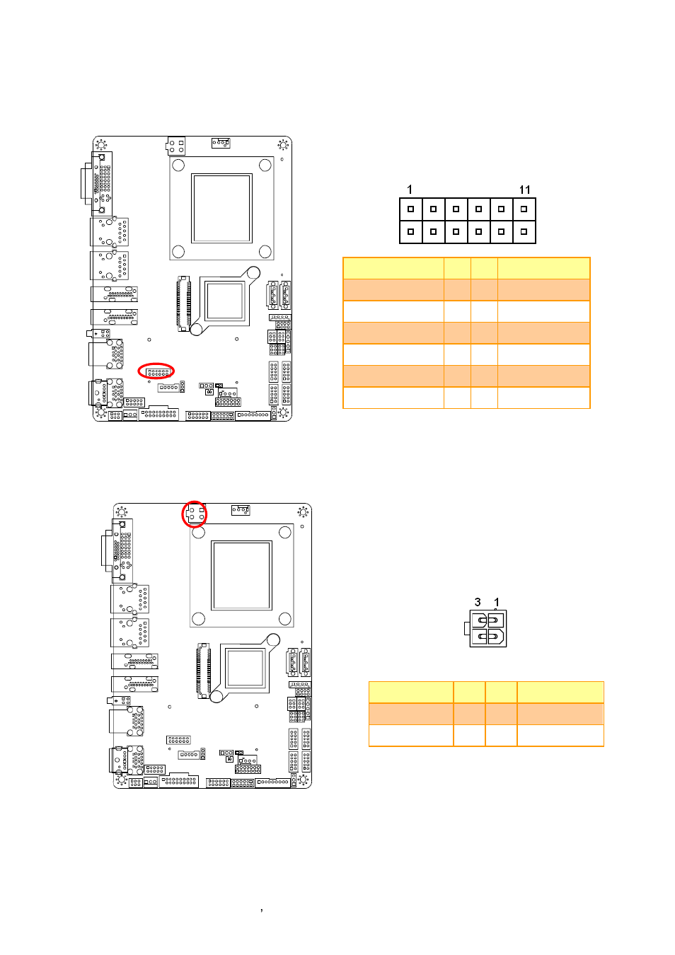 General purpose i/o connector (jdio), Power connector (pwr) | Avalue EPI-QM87R User Manual | Page 34 / 77