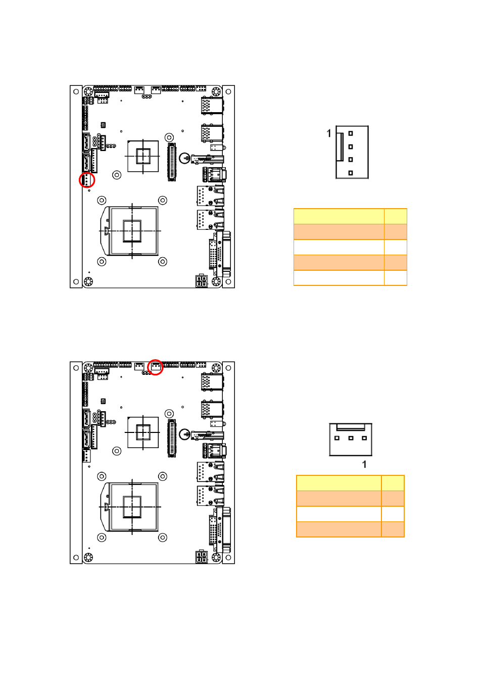 Cpu fan (cpu_fan1), System fan connector (sys_fan1) | Avalue EPI-QM77 User Manual | Page 13 / 24