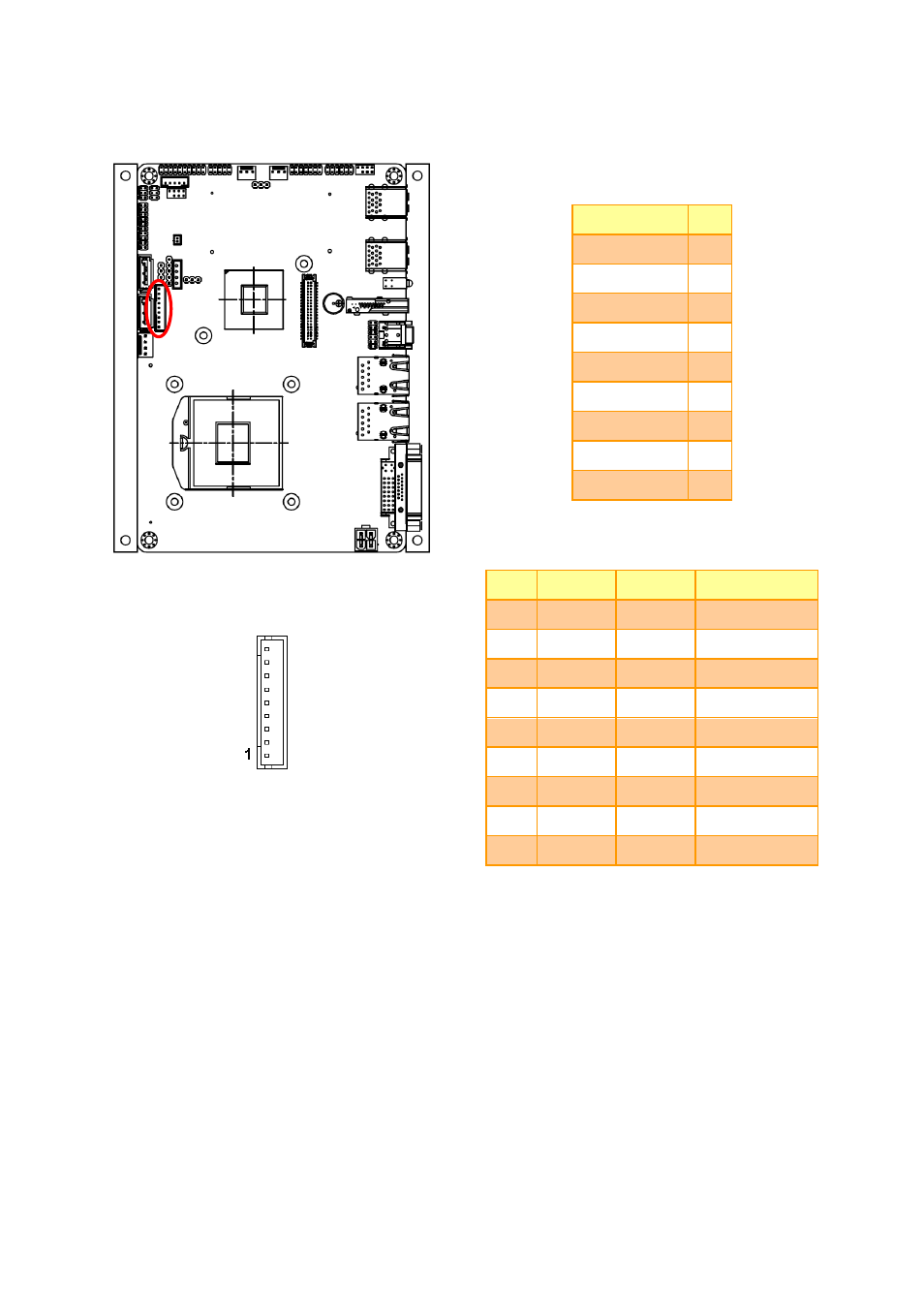 Touch panel connector (jtouch1) | Avalue EPI-QM77 User Manual | Page 19 / 24