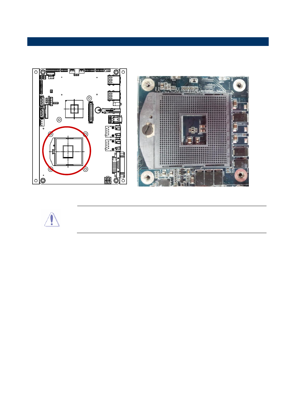 Installing the cpu, 1 locate the cpu socket on the board | Avalue EPI-QM77 User Manual | Page 22 / 24